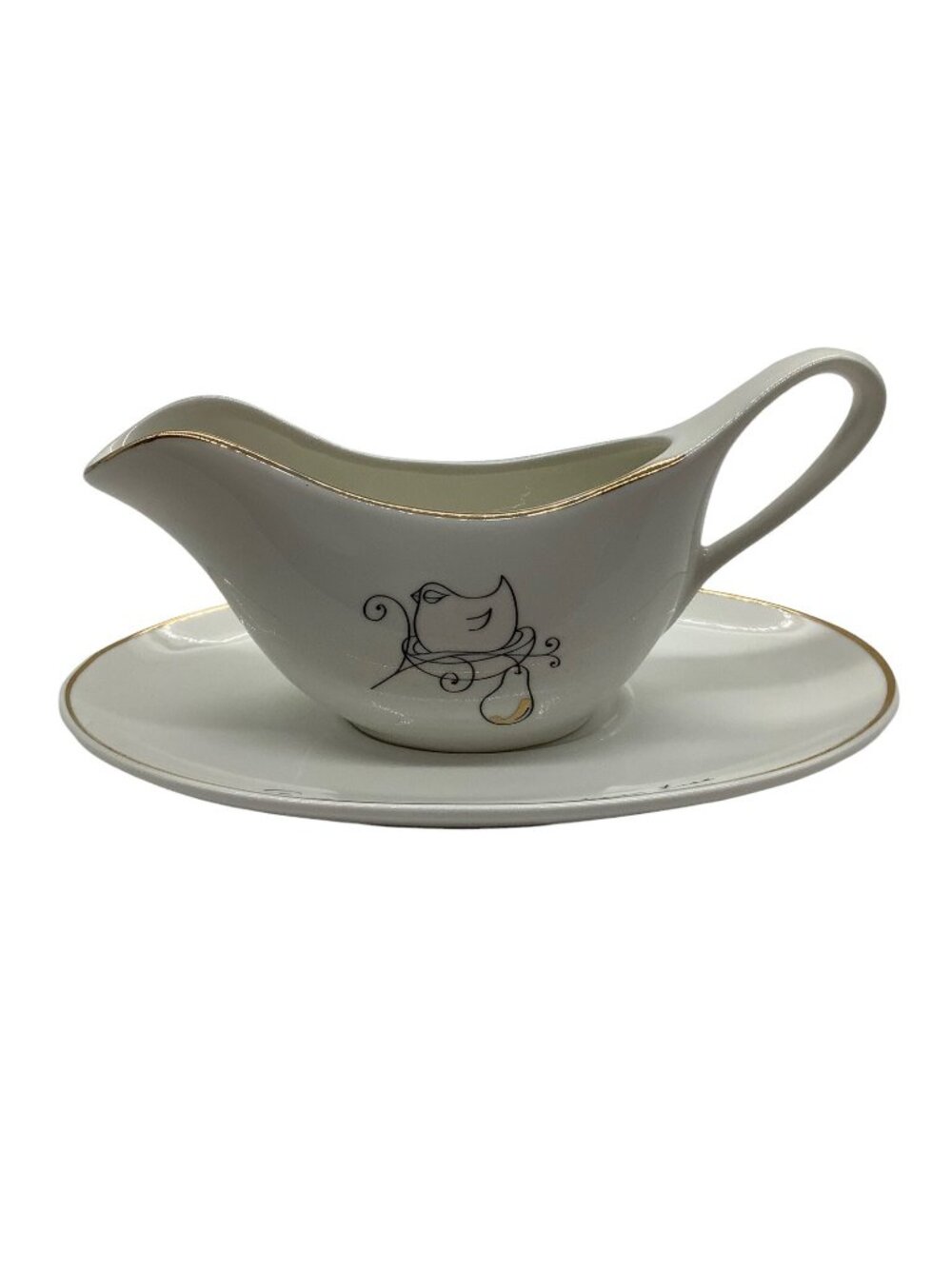 Maxwell Williams Gravy Boat and Underplate, The 12 Days of Christmas Serveware